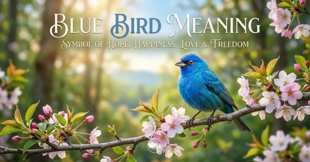 Blue Bird Meaning Spiritual Symbolism & Signs Explained
