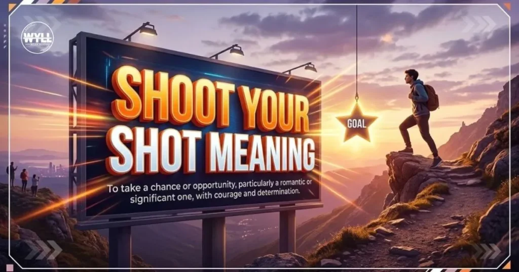 Shoot Your Shot Meaning: What It Really Means in Slang infographic
