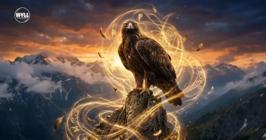 what-does-seeing-an-eagle-mean-spiritually on mountain