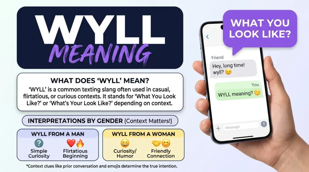 EDUCATIONAL INFOGRAPHIC IMAGE OF wyll meaning