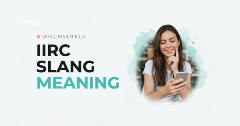 What Does IIRC Mean? Why People Say It (and When Not To)